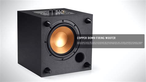 Klipsch R 8SW 8 Down Firing Powered Subwoofer Choy Audio Visual