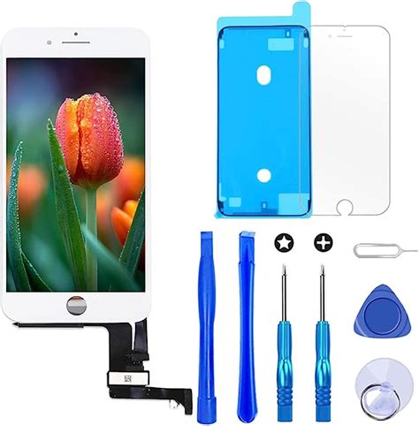 Brinonac Ecran Tactile LCD Pour IPhone 8 SE 2020 Vitre De Remplacement