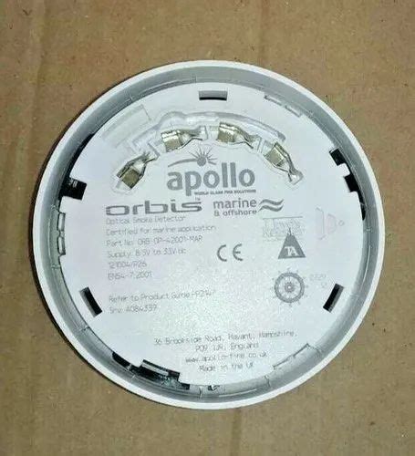 Apollo Orbis Marine Optical Smoke Detector Pn Orb Op 42001 Mar At Best