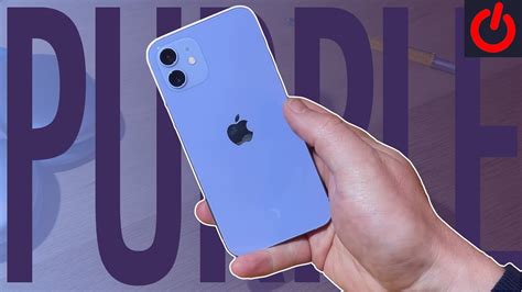 Purple IPhone 12 Unboxing And First Look YouTube