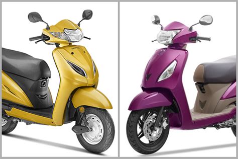 Honda Activa G Vs Tvs Jupiter Zx Disc Spec Comparo Bikedekho