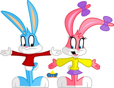 Buster And Babs Bunny By Tiny Toons Fan On Deviantart