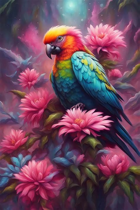 PARROT BEAUTY 33 Ai Digital Art By Dreamz Fine Art America