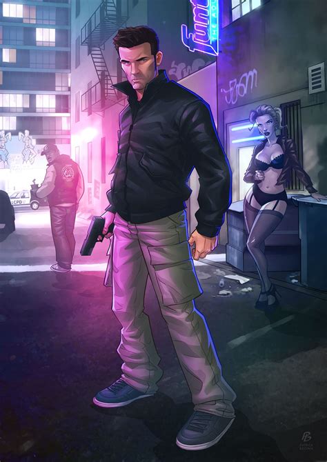 Gta Fan Art Patrick Brown Grand Theft Auto Grand Theft Auto