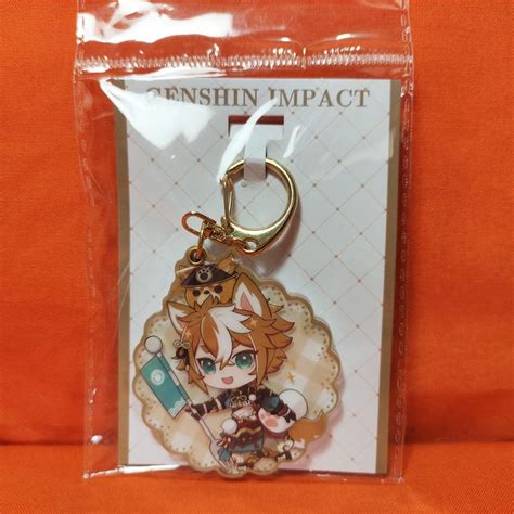 Gorou Chibi Genshin Offline Store Theme Acrylic Keychain 6cm