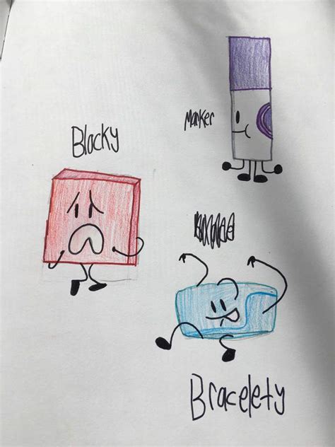 Drawings Of Some Bfb Characters Bfdi💖 Amino