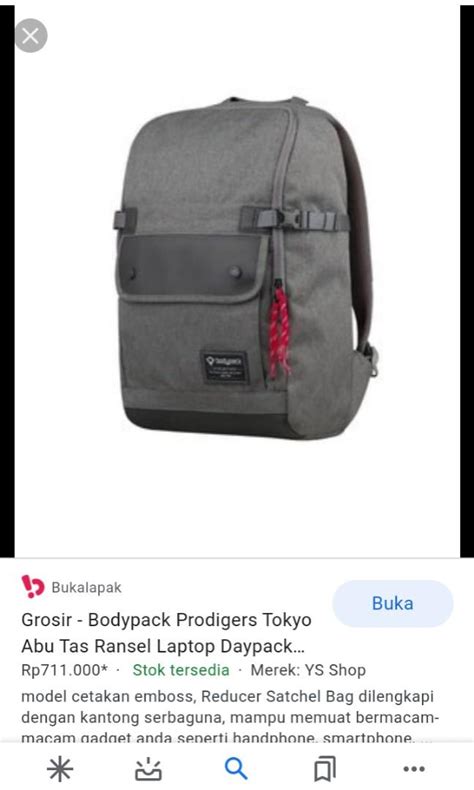 Bodypack Prodigers Tokyo Fesyen Pria Tas Dompet Ransel Di Carousell