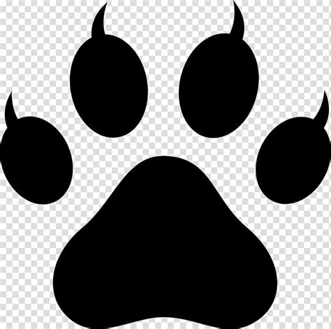 Paw Siberian Husky Cat Bear Printed Transparent Background PNG