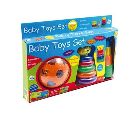 Conjunto De Brinquedos Do Beb Sortidos Pica Pau Brinquedos