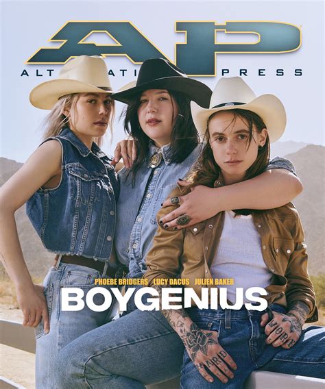 Alternative Press Summer 2023 Issue Featuring Boygenius