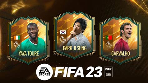 FIFA 23 Hero FUT Cards Yaya Toure Carvalho Park Ji Sung Esportsbet