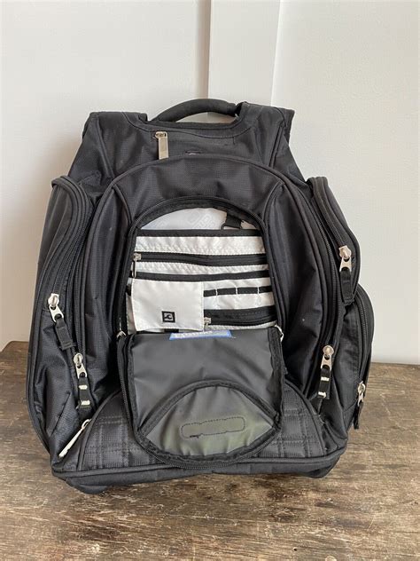 Ogio Tech Specs Metro Street Backpack Black With Embr Gem