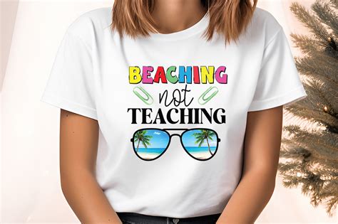 Beaching Not Teaching Sublimation Graphic By Graftify Creative Fabrica