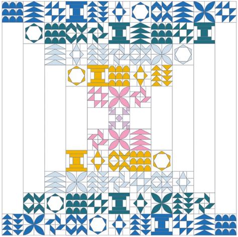 Courthouse Steps Quilt Pattern Printable Free