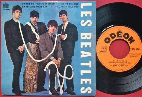 Nostalgipalatset Beatles I Want To Hold Your Hand 3 Fransk Ep 1963