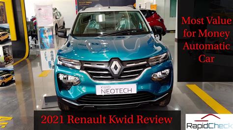 Renault Kwid AMT NEOTECH Edition 4 9 Lakhs 2021 Detailed Real Life