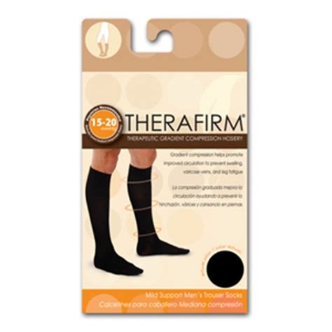 CALCETIN THERAFIRM MEDIANA COMPRESION 15 20 MmHg CABALLERO TALLA