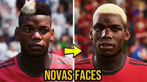 FIFA 19 NOVAS FACES EXCLUSIVAS CONFIRMADAS VAZADAS OFICIAL POGBA