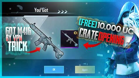 New VPN Trick Get Free Glacier M416 Gun Skin Pubg New VPN Trick