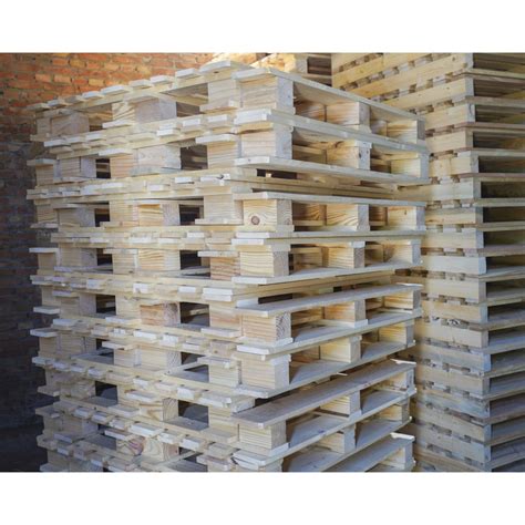 Pine Fumigated Wooden Pallet 1200 X 1000 Epal Wooden Euro Standard Pallet