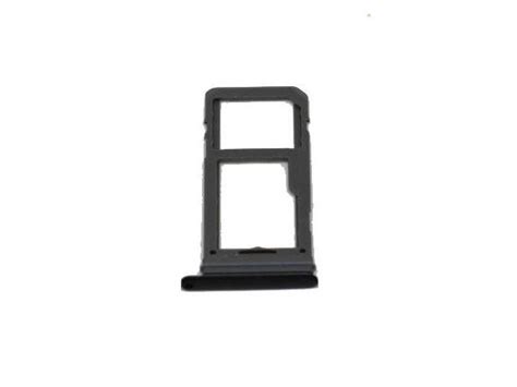 Sim Card Slot Sd Card Tray Holder Adapter Single Sim For Samsung Galaxy S8 G950f G950 Black