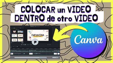 Cómo Colocar Un Video Dentro De Un Video En Canva👌 Youtube