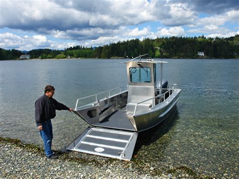 20 Landing Craft Centre Console Aluminum Boat By Silver Streak Boats