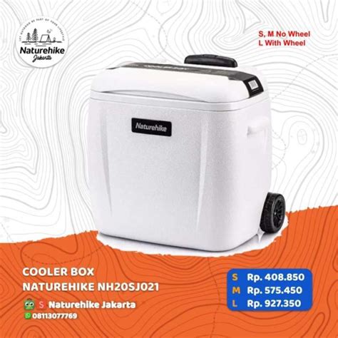 Jual Cooler Box Naturehike Nh20sj021 Camping Pendingin Minuman Es Ice