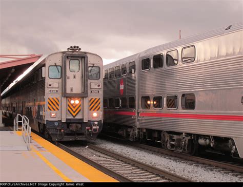 Amtrak And Caltrain At San Jose Diridon Station