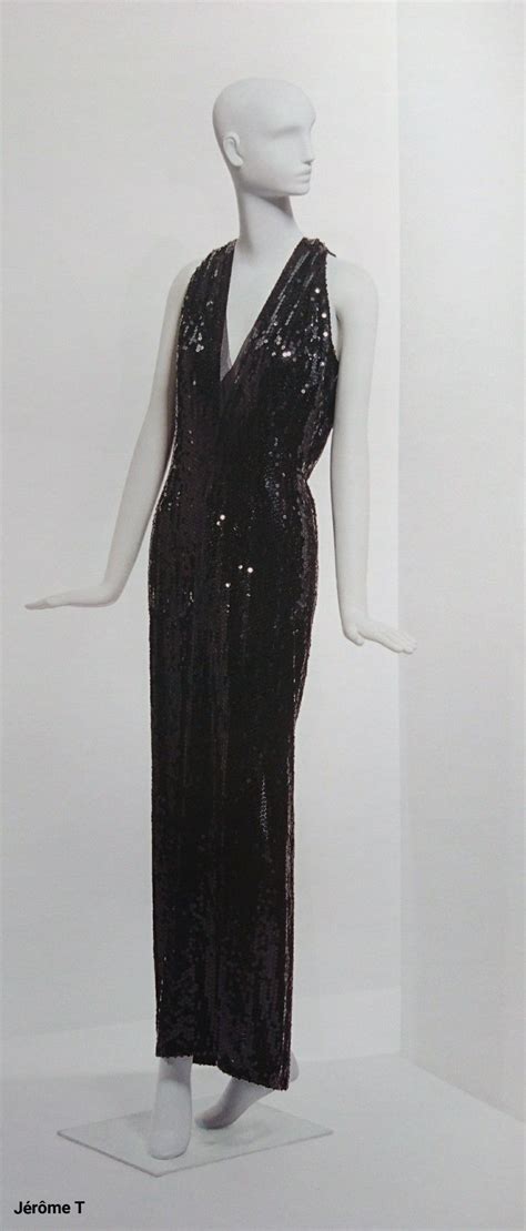 Yves Saint Laurent haute couture printemps été 1990 Robe du soir