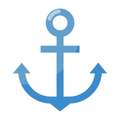 Blue Anchor Icon 18931249 PNG