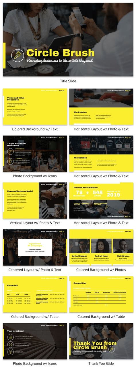 20 Pitch Deck Templates To Win New Clients Venngage