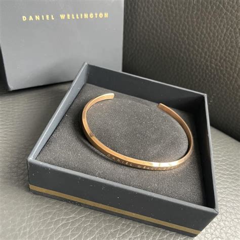 Daniel Wellington Classic Cuff Bracelet Rose Gold Depop