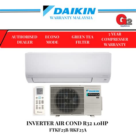 Save Daikin R Hp Inverter Air Cond Wifi Ftkf Cv Mf Wmy Lf