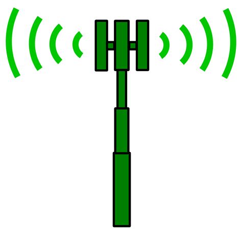 Clipart - Cell Site Transmitter