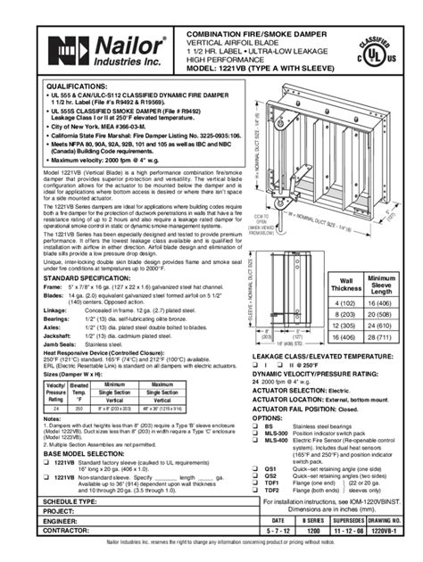 Fillable Online Submittal Model Vb Type A With Sleeve Stainless