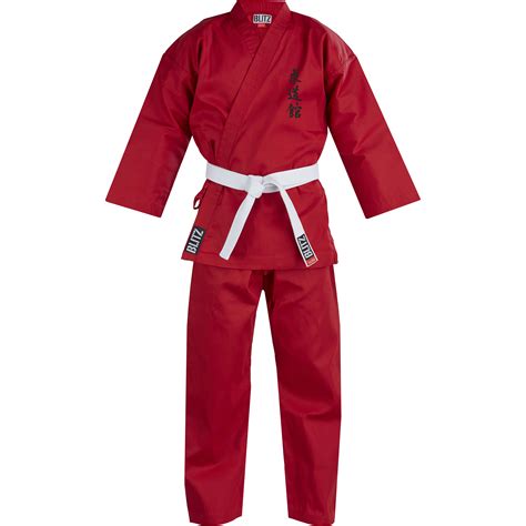 Karate Gi – Kids – Lightweight – Red – Kyudokan Goju-Ryu Karate Do