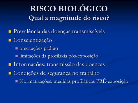 Ppt Prevenção De Acidentes Com Materiais Biológicos Powerpoint