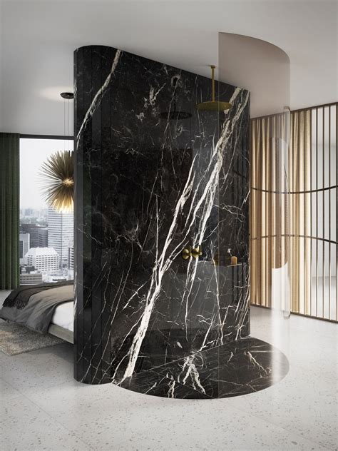 XTONE MARQUINA BLACK Pavimento By Porcelanosa