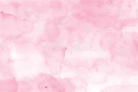 Abstract Pink Watercolor Background Soft Pastel Water Color Paper