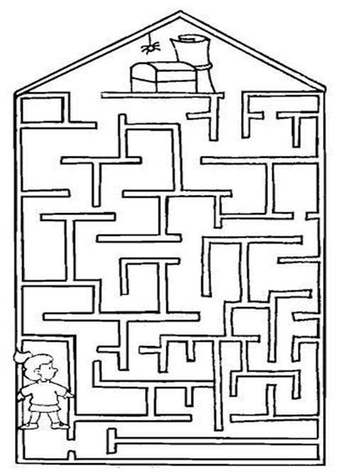 Printable Maze Worksheets