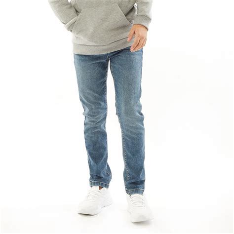 Ripstop Junior Coyle Jeans In Skinny Passform Verblasstes Blau