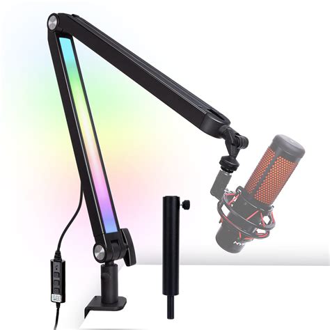 Buy Boom Arm with Rhythm Light - Mic Arm with RGB Light for HyperX ...