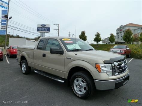 2009 Pueblo Gold Metallic Ford F150 Xlt Supercab 4x4 55138119 Photo 7