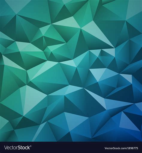 Geometric Abstract Low Poly Paper Background Vector Image