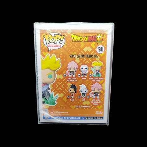 Funko Pop Animation Super Saiyan Trunks With Sword 1281 Dragon Ball