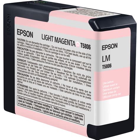 Cartucho Epson Original T580600 UltraChrome K3 Magenta Ligth Epson