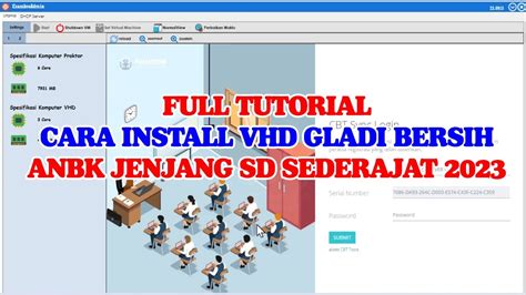 Cara Install Vhd Gladi Bersih Anbk Jenjang Sd Sederajat Youtube