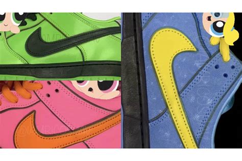 The Powerpuff Girls X Nike Sb Dunk Low Holiday Nice Kicks