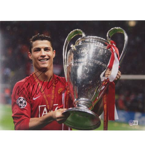 Cristiano Ronaldo Signed Print - Beckett COA - MVPs - Authentic Signed ...